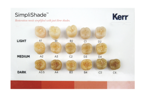 Kerr SimpliShade coloring