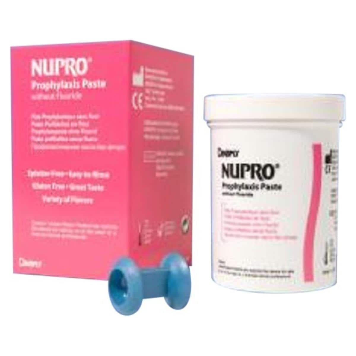 Nupro Prophylaxis Paste sans fluorure - pot - fin, orange
