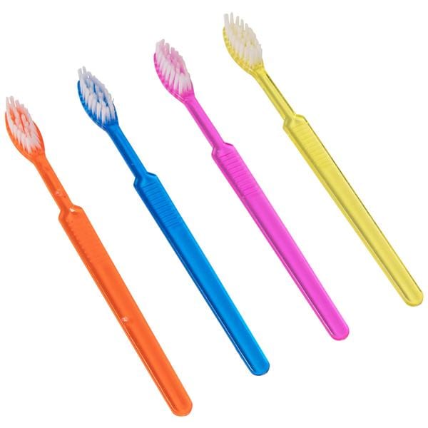 Disposable tandenborstels met tandpasta - Verpakking, 100 stuks