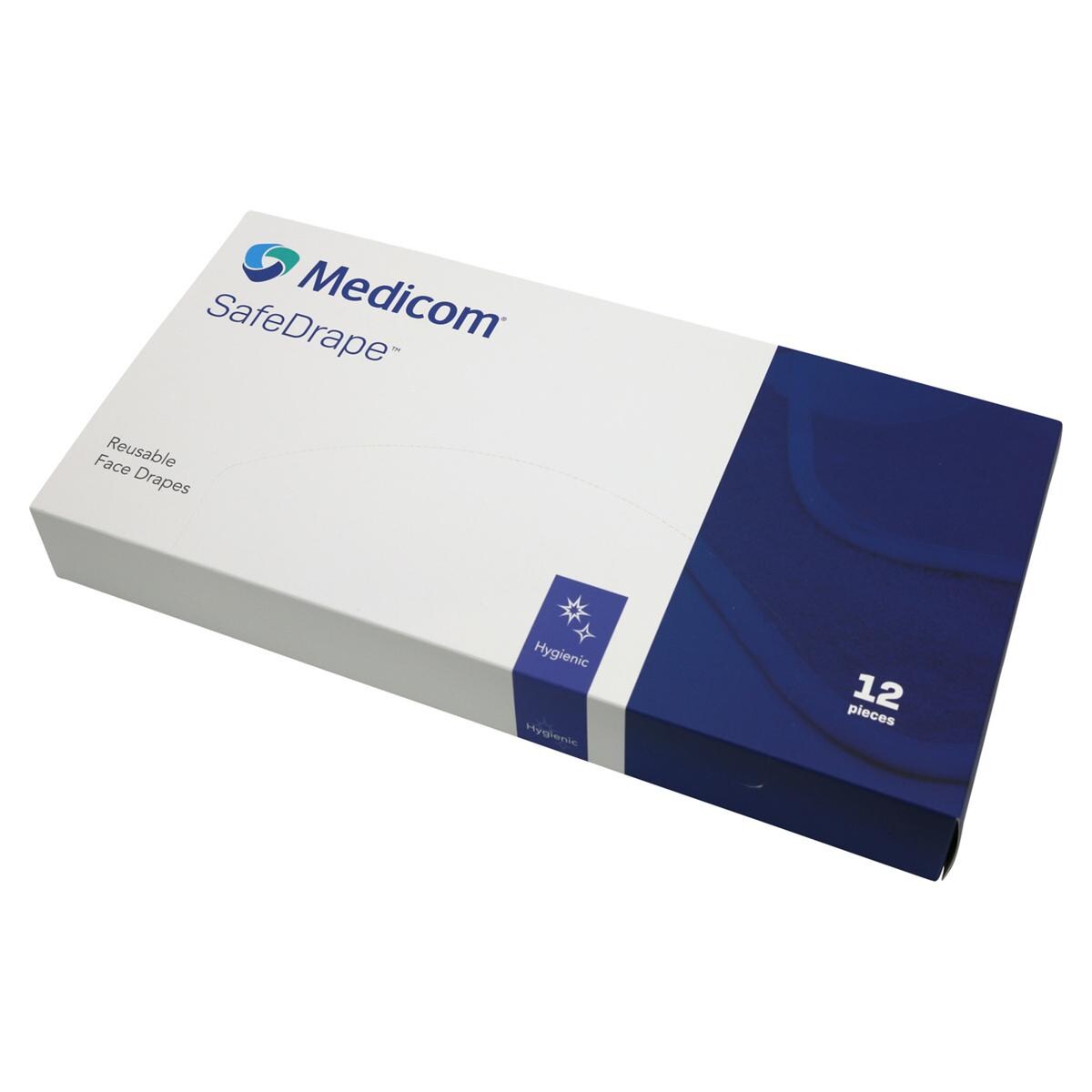 SafeDrape wasbaar gezicht afdekdoek - Geel, 12 stuks