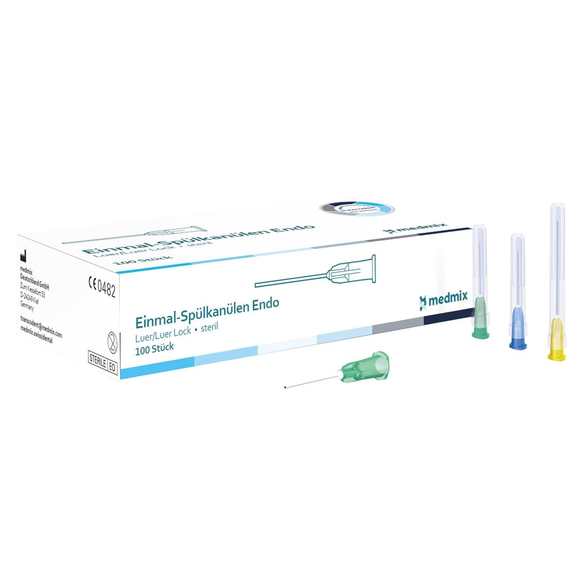 Transcodent Irrigation Needles Luer Endo - Groen - 30G, 0,3 x 23 mm, 100 stuks