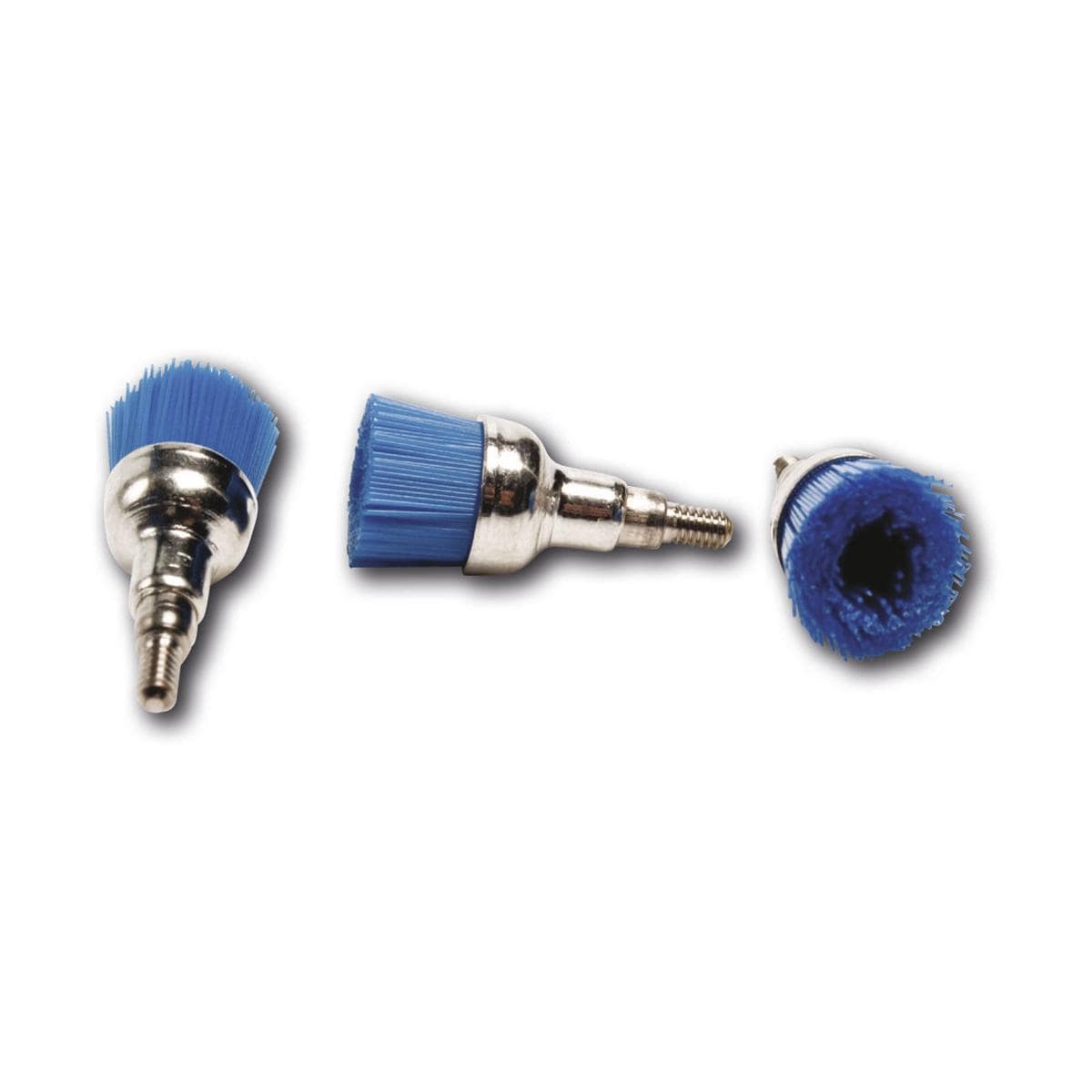 Brosses � polir - sans latex Mini Screw - Mini Screw Type, dur, bleu