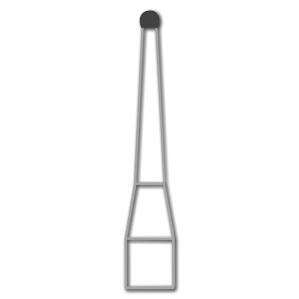 Hardmetaalboren - 0,5 - FG, ISO 006, 10 stuks