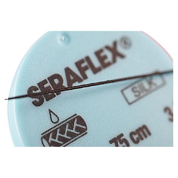 SERAFLEX noir multifill - aiguille DS 15 - USP 4-0, longueur 0,50 m (IO151713),24 pcs