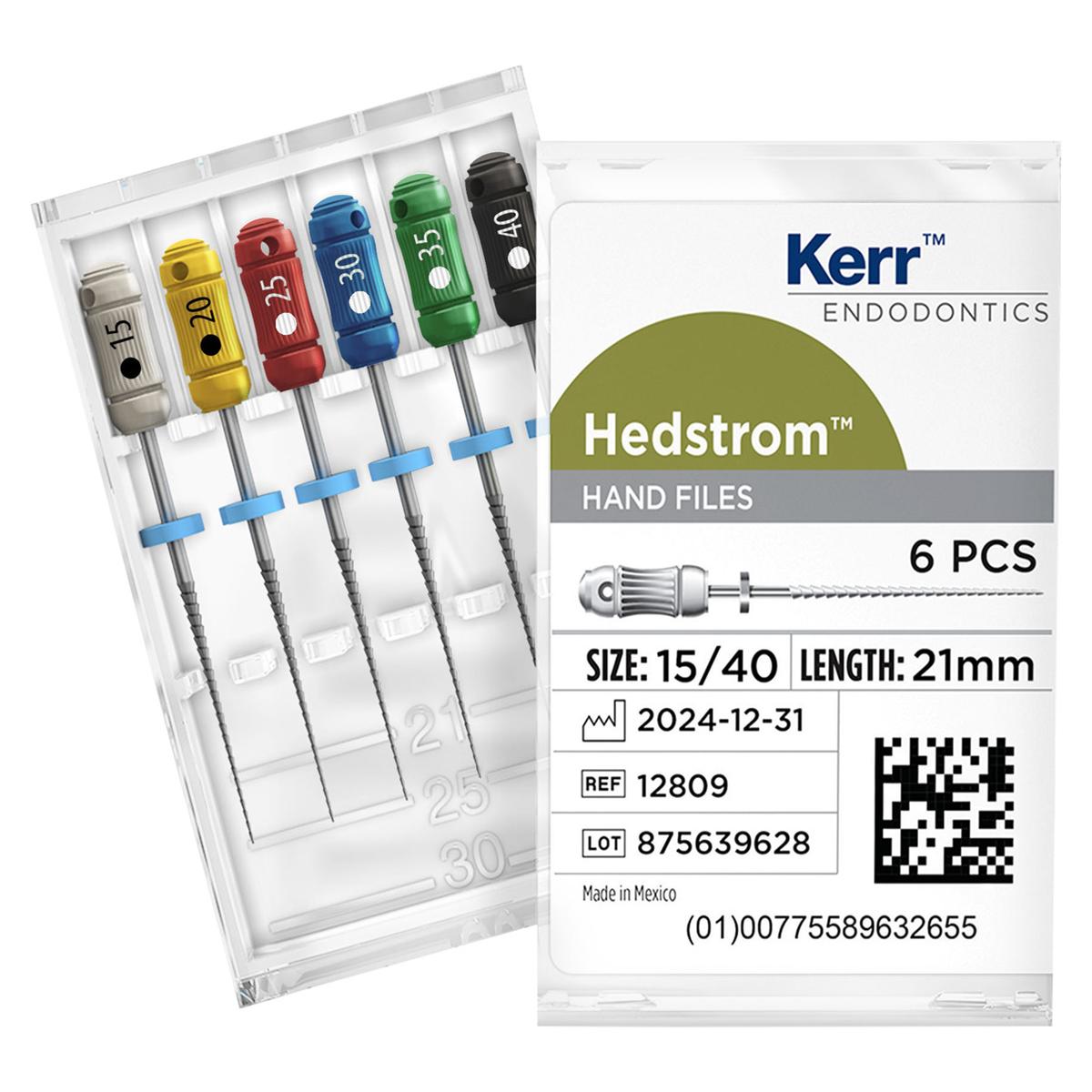 Hedstr�m-Files, 21 mm - ISO 30 - bleu, 6 pcs