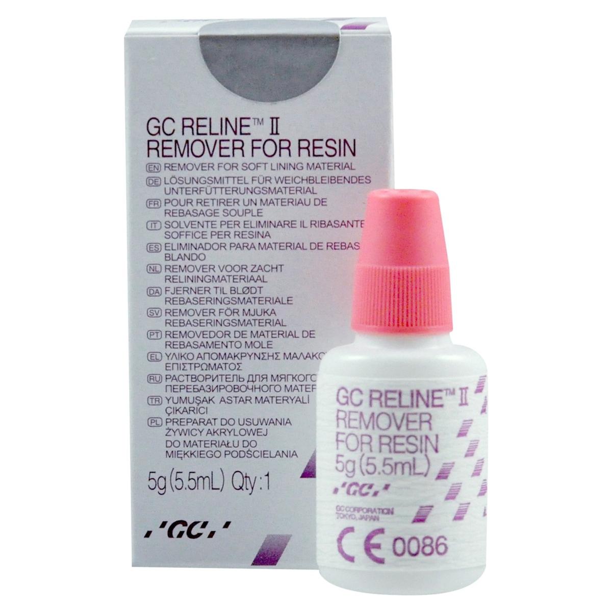 Reline II - Remover for Resin - Agent de nettoyage, 5,5 ml