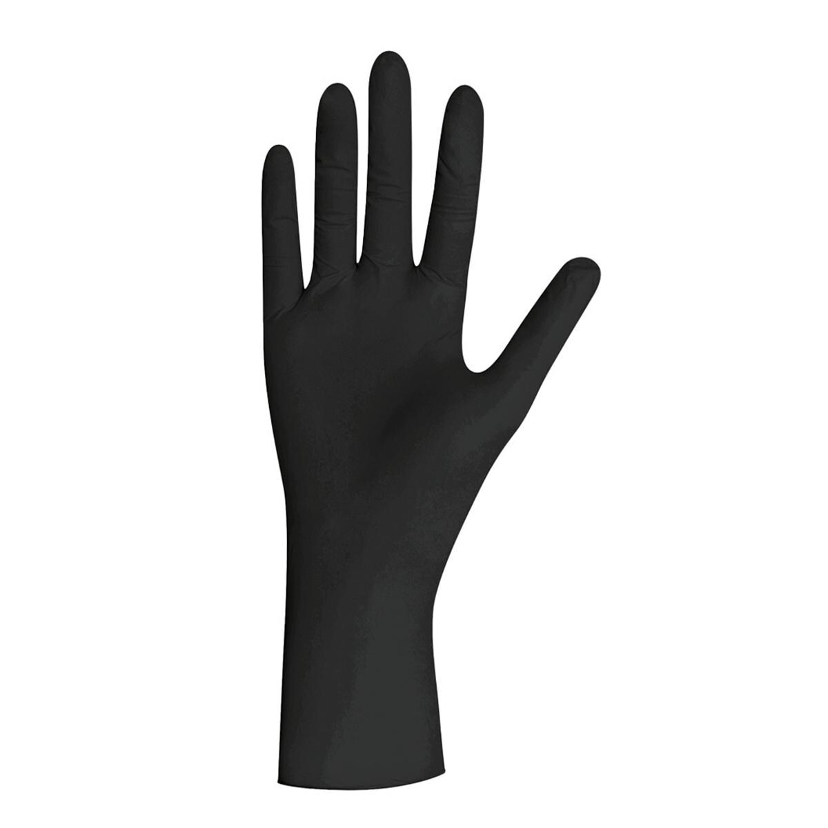 Unigloves Select Black Latex handschoen poedervrij - S - 100 stuks