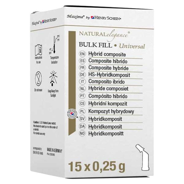 Natural Elegance Bulk Fill Universal - Tips, 15x 0,25 g