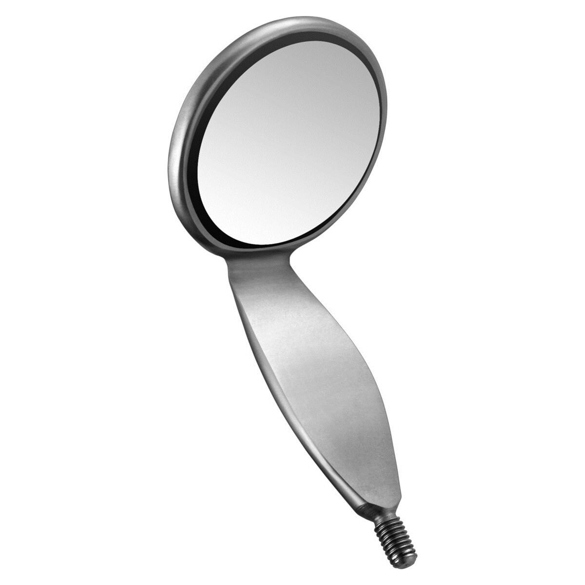 Mondspiegels Rhodium enkel - Nr. 4, 471/4