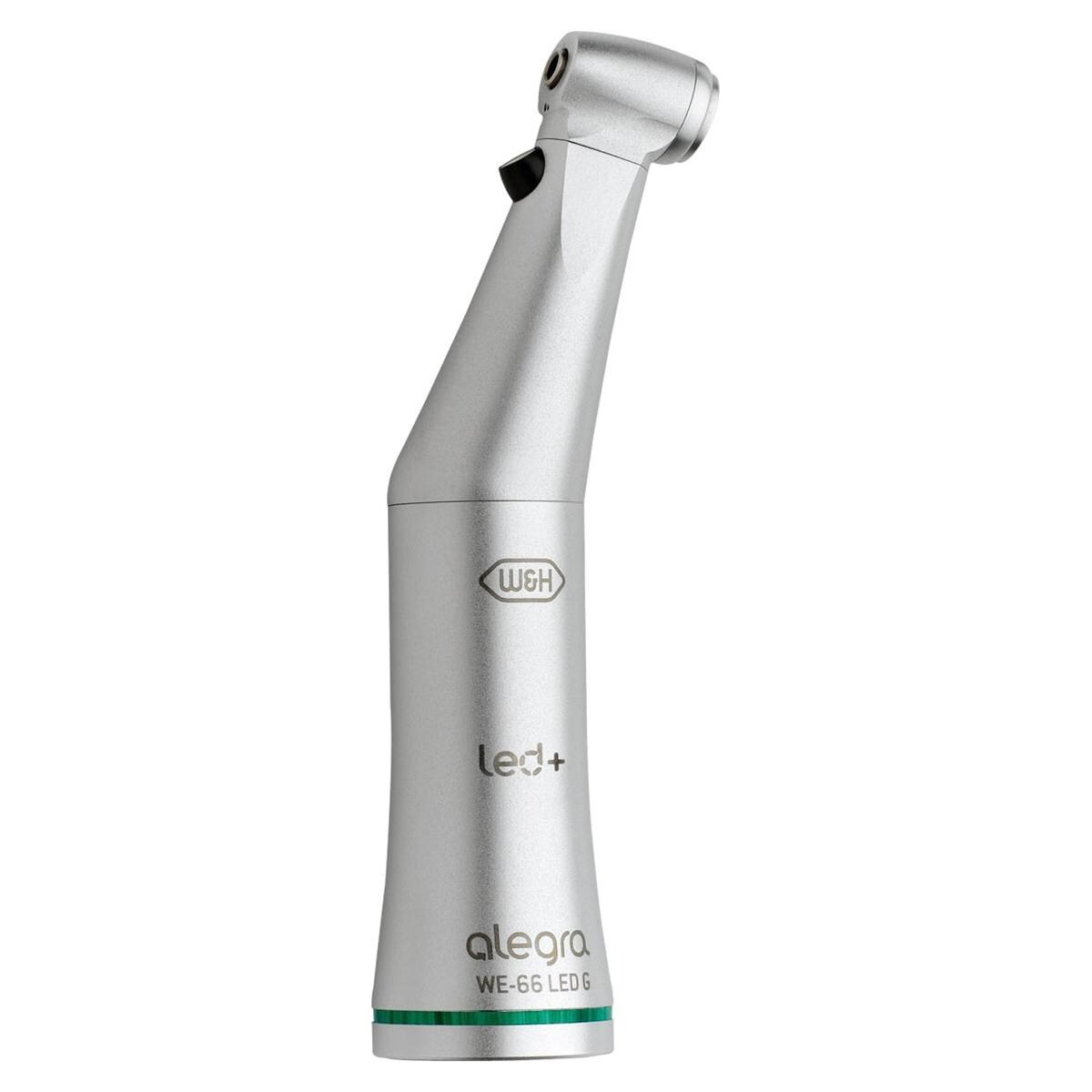 Alegra contre-angles avec lumire LED - WE-66 LEDG, rduction 4:1, vert, single spray