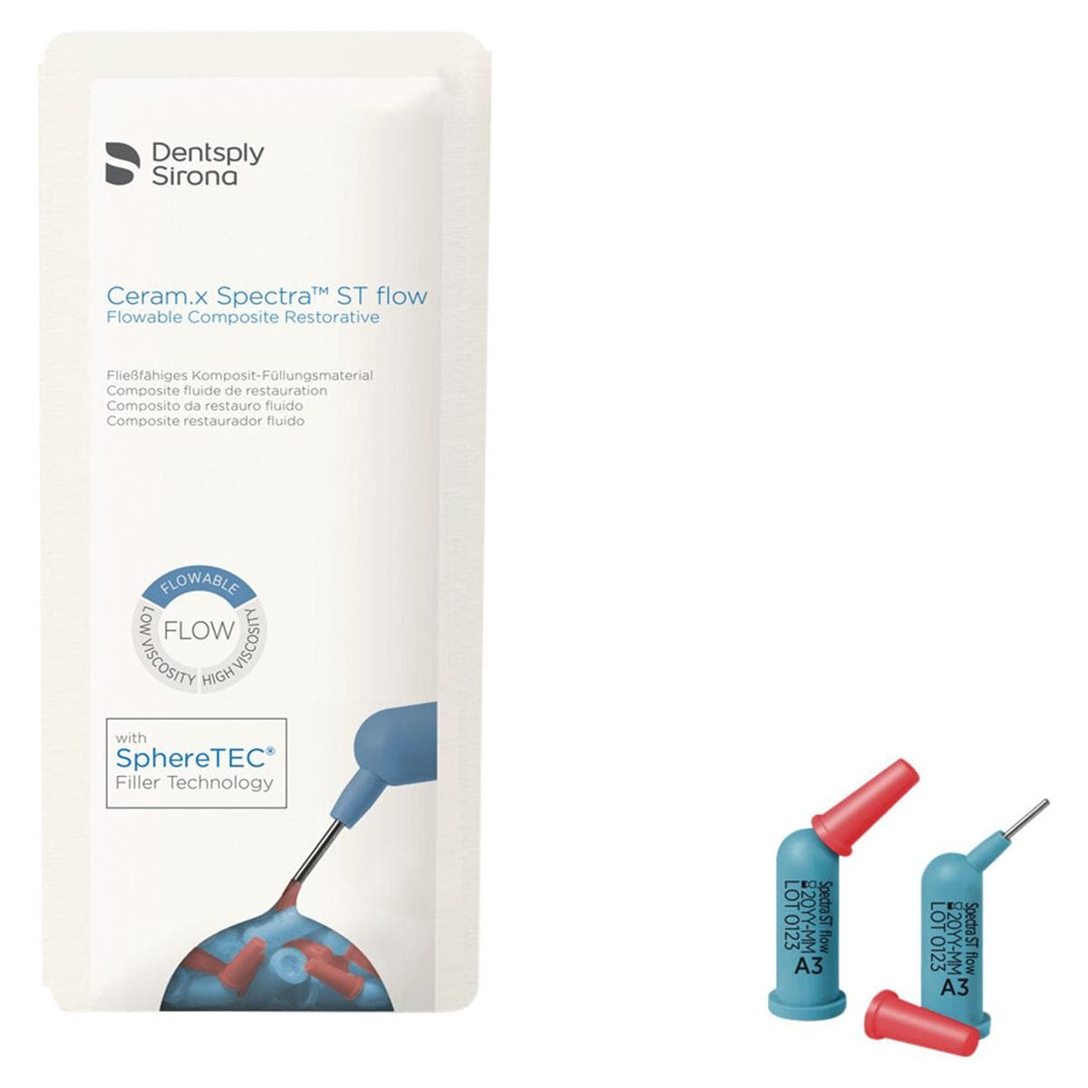 Ceram.x Spectra ST flow Compula - recharge - A1, 16 x 0,25 g