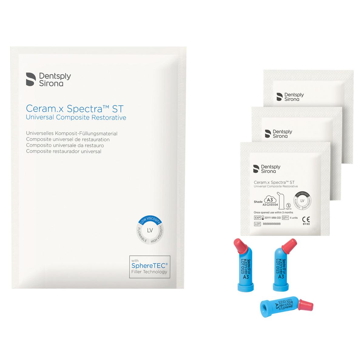 Ceram.x Spectra ST LV Compules - bulkverpakking - A2, 52 x 0,25 g