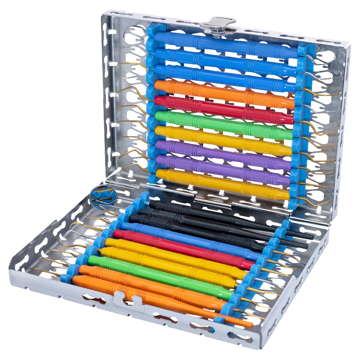 GALAXIE instrumentencassette 1/2 DIN - voor 10 instrumenten, 185 x 148 x 37 mm