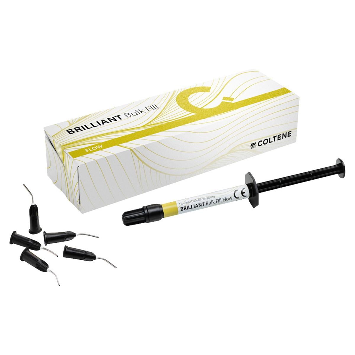 Brilliant Bulk Fill Flow - Spuit, 2,3 g + tips