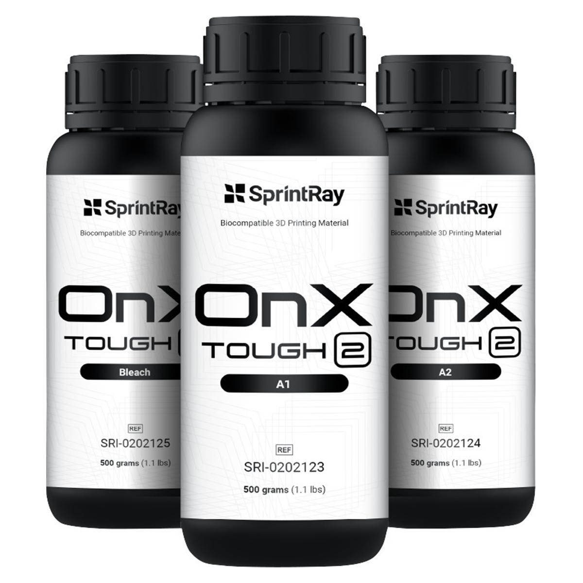 SprintRay OnX Tough 2 - Bleach, capsule 3 stuks
