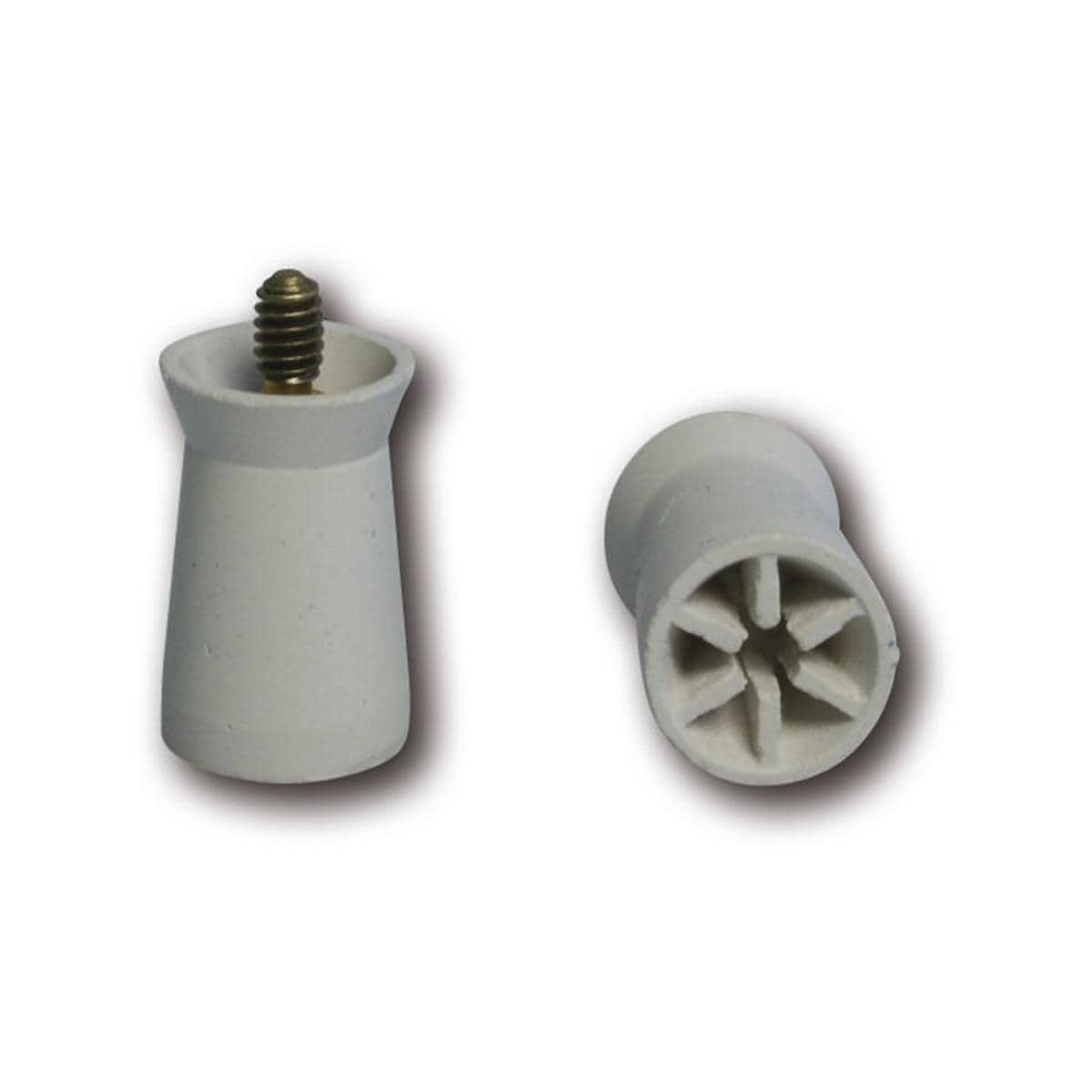 Prophy Cups Screw - blanches,  lamelles dures (sans latex) - 144 pcs