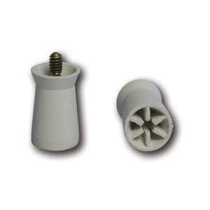 Prophy Cups screw - Wit webbed hard (Latexvrij) - 144 stuks