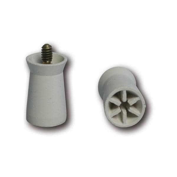 Prophy Cups screw - Wit webbed hard (Latexvrij) - 144 stuks