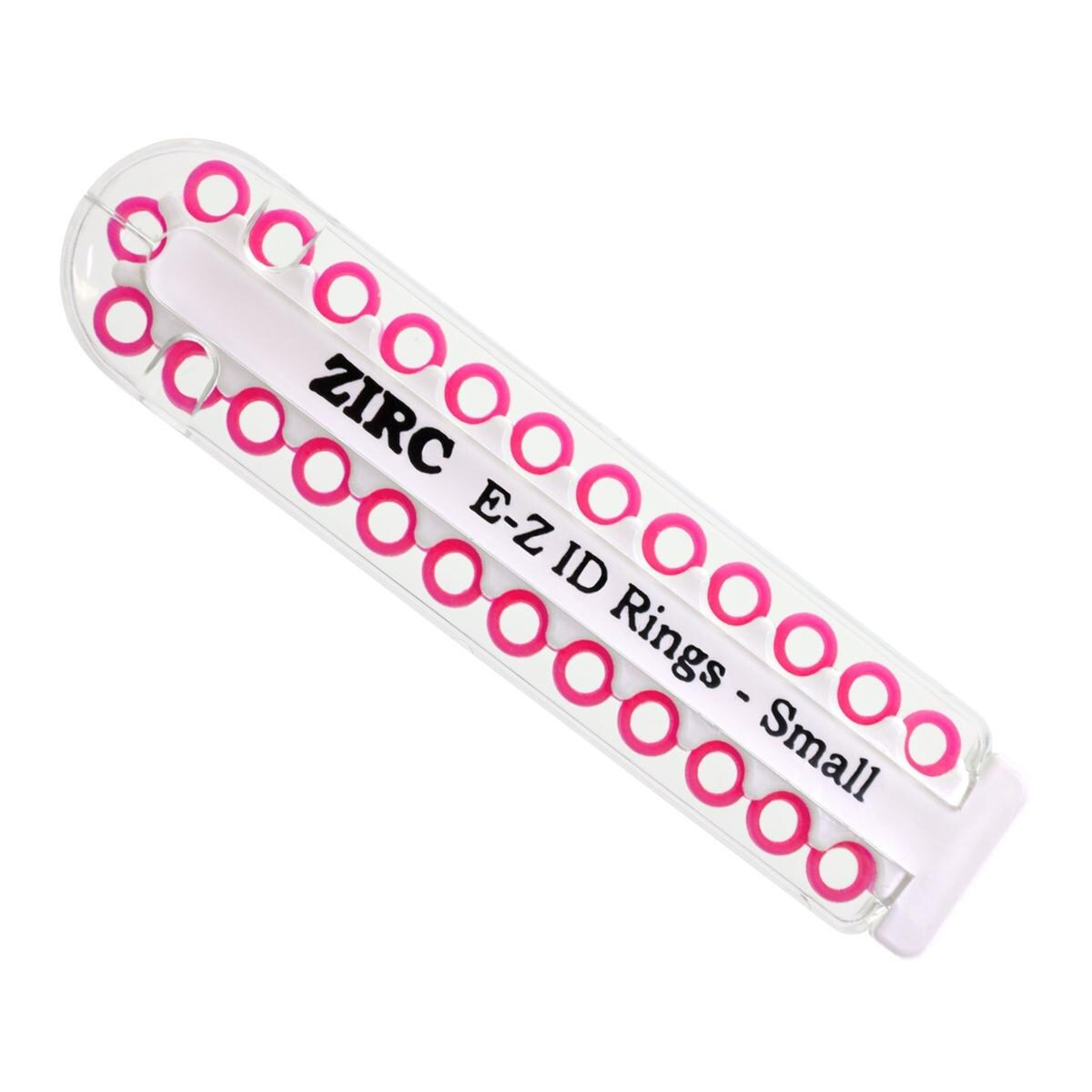 E-Z ID anneaux de marquage Small � 3 mm - distributeur - n�on rose 70Z100S