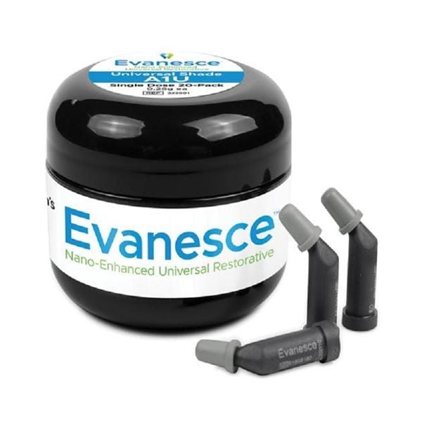 Evanesce Universal Shade - Single Dose Tips - A1, 20x 0,25 g