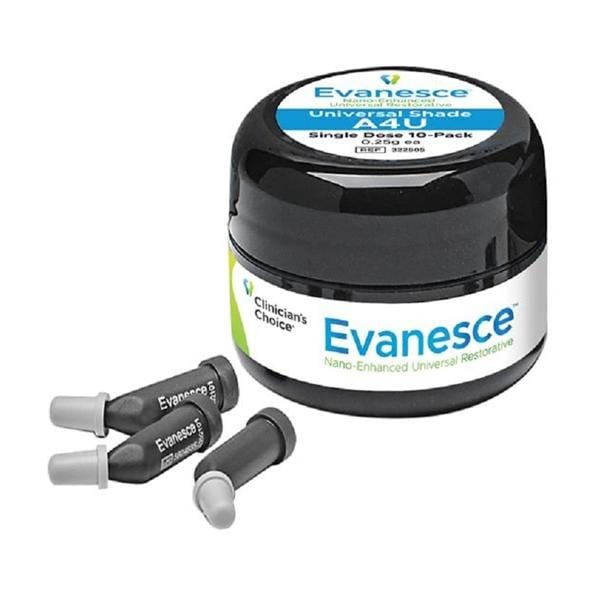 Evanesce Universal Shade - Single Dose Tips - A4, 10x 0.25 g