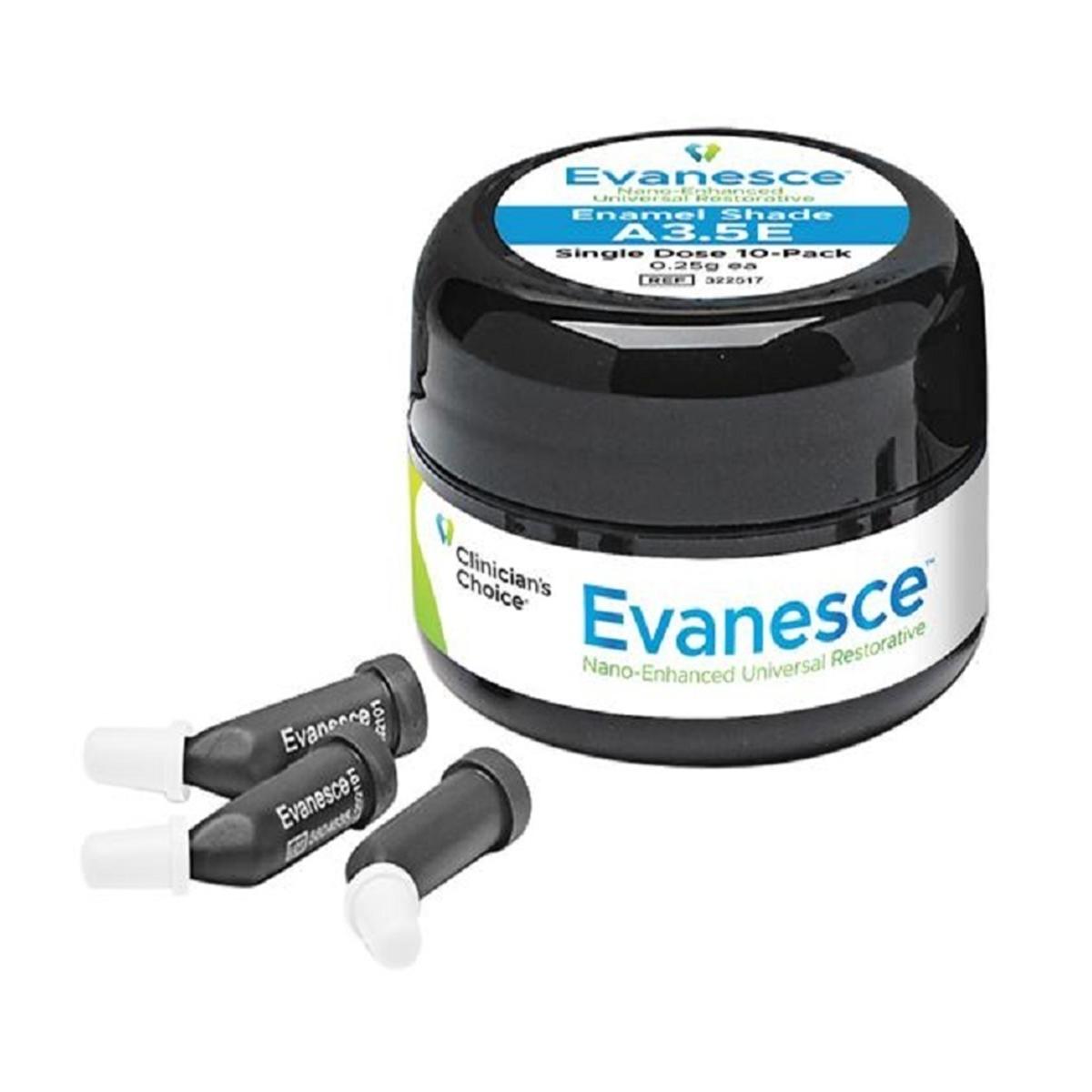 Evanesce Enamel Shade - Embouts  dose unique - A3,5, 10x 0,25 g