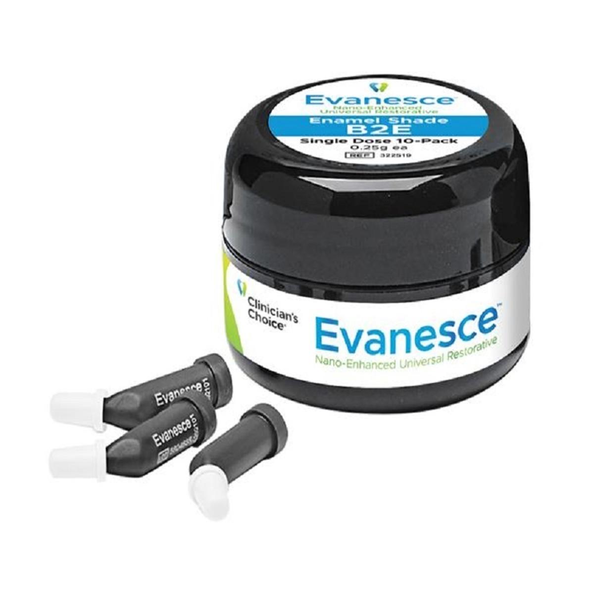 Evanesce Enamel Shade - Embouts  dose unique - B2, 10x 0.25 g