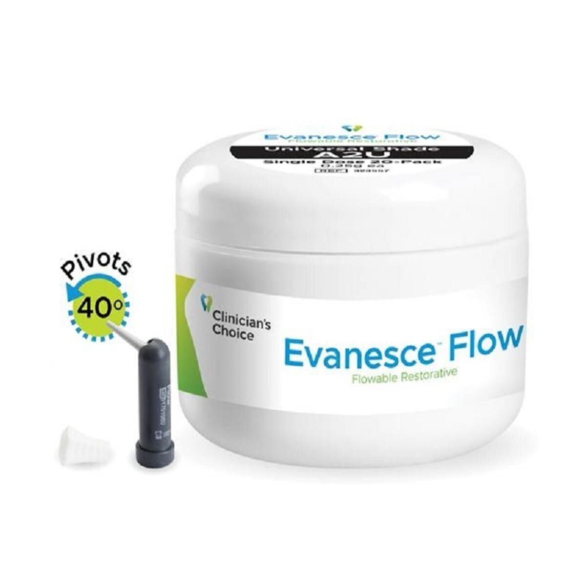 Evanesce Flow Universal Shade - Embouts  dose unique - A2, 20x 0,25 g