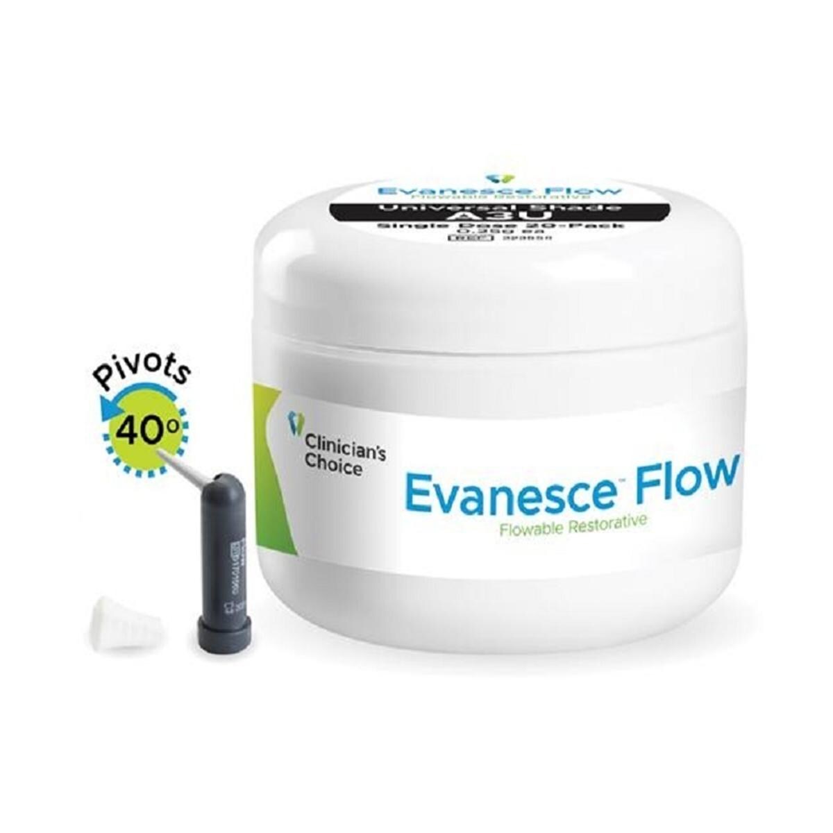 Evanesce Flow Universal Shade - Embouts  dose unique - A3, 20x 0,25 g