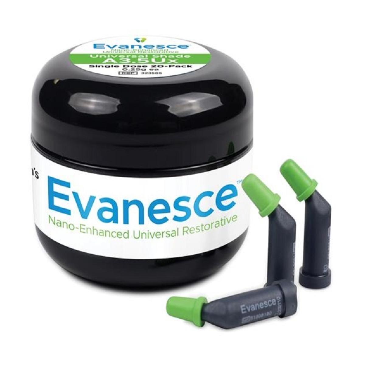 Evanesce Universal Shade UX (faible viscosit) - Embouts  dose unique - A3,5, 20x 0,25 g