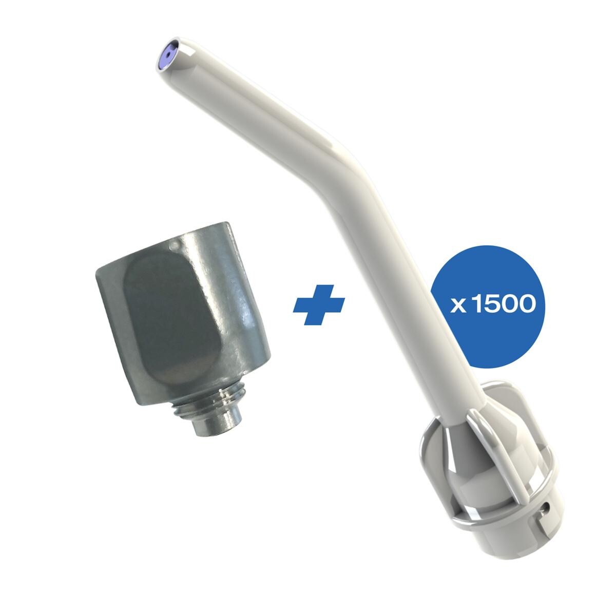 Pro-Tip Turbo Set de dmarrage - Adaptateur + 1500 embouts - AD106 ADEC