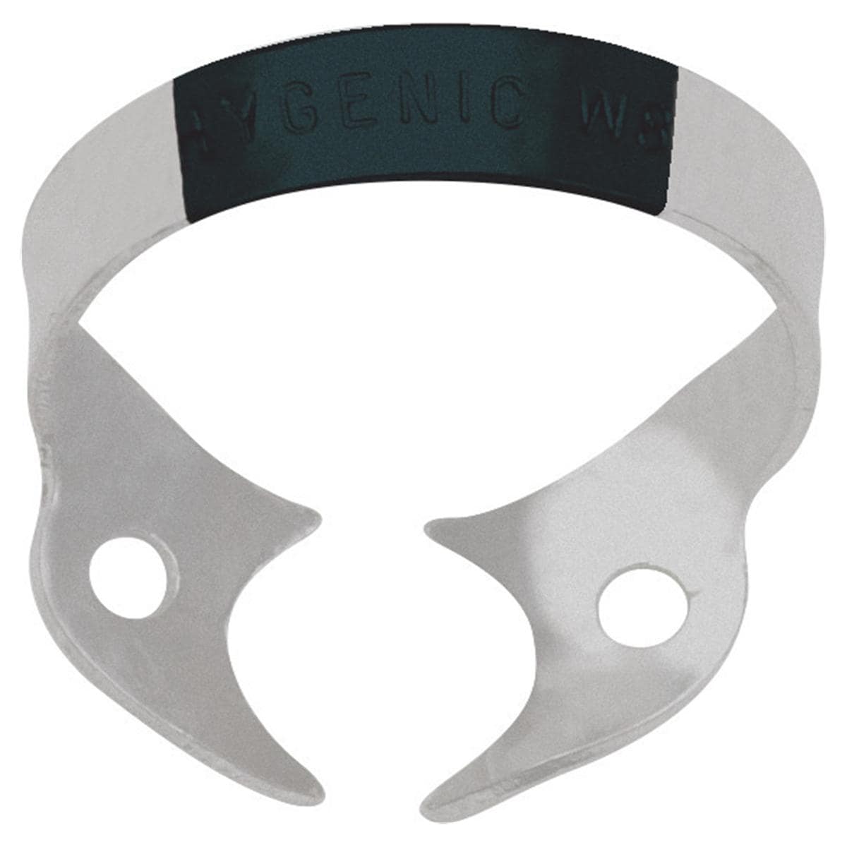 Hygenic Fiesta Color Coded Clamps - Sans ailettes, W8A, noir