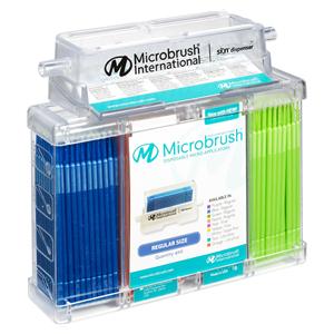 Microbrush Plus dispenser Kit Regular - PR400KIT - Kit distributeur d &#39;applicateurs, couleurs assorties, standard (2,0 mm)