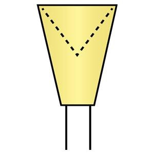 Identoflex Composite prepolisher - Recharge - Cupule (5081), 12 pcs
