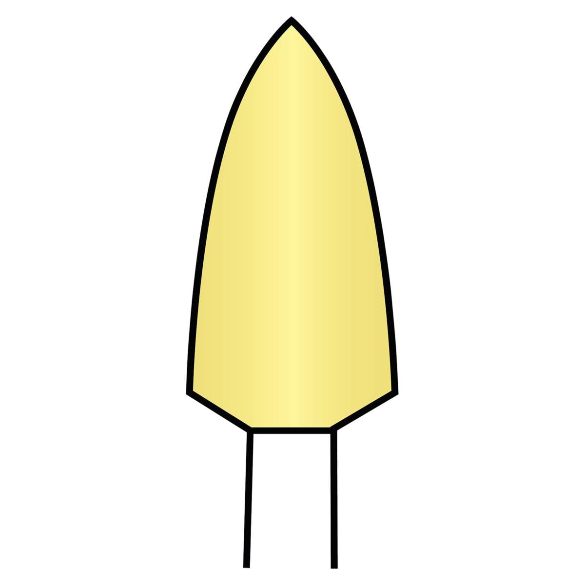 Identoflex Composite prepolisher - Recharge - Flamme (5021), 12 pcs