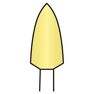 Identoflex Composite prepolisher - Recharge - Flamme (5021), 12 pcs