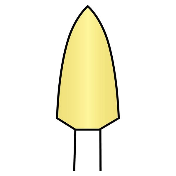 Identoflex Composite prepolisher - Recharge - Flamme (5021), 12 pcs