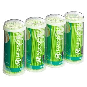 Microbrush - Emballage en Tubes - MRG400 - Regular, vert, 4x 100 pcs