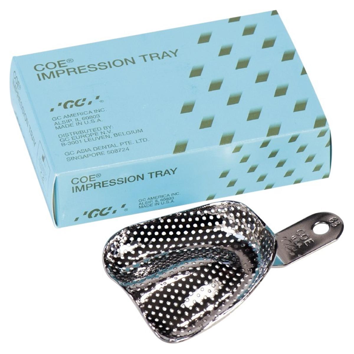Coe Impression Trays pour dents, perfors - haut - 63 medium