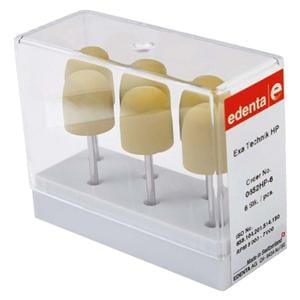 Exa Technique pointes � polir - fin (jaune) - 0652, 6 pcs