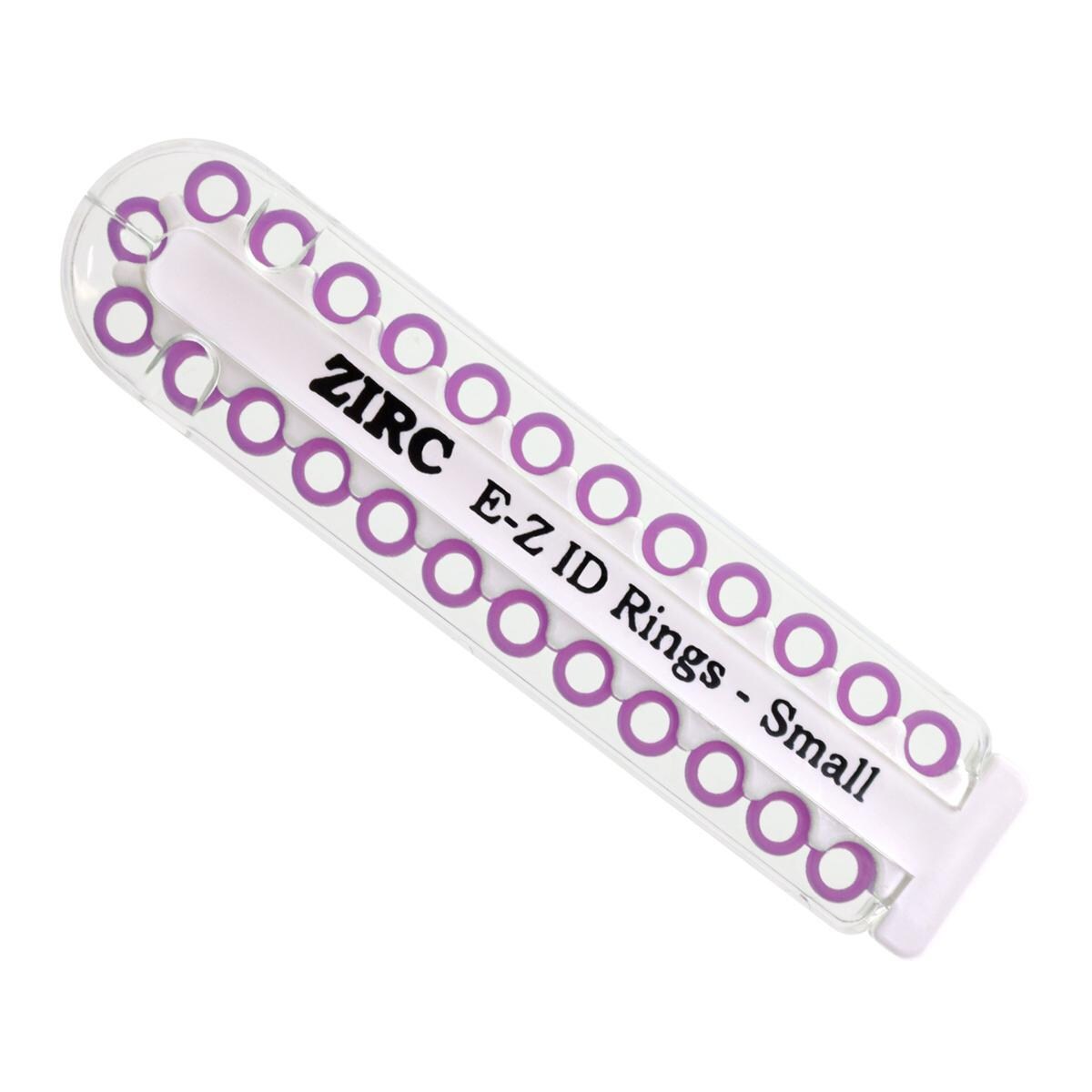 E-Z ID anneaux de marquage Small � 3 mm - distributeur - n�on violet 70Z100R