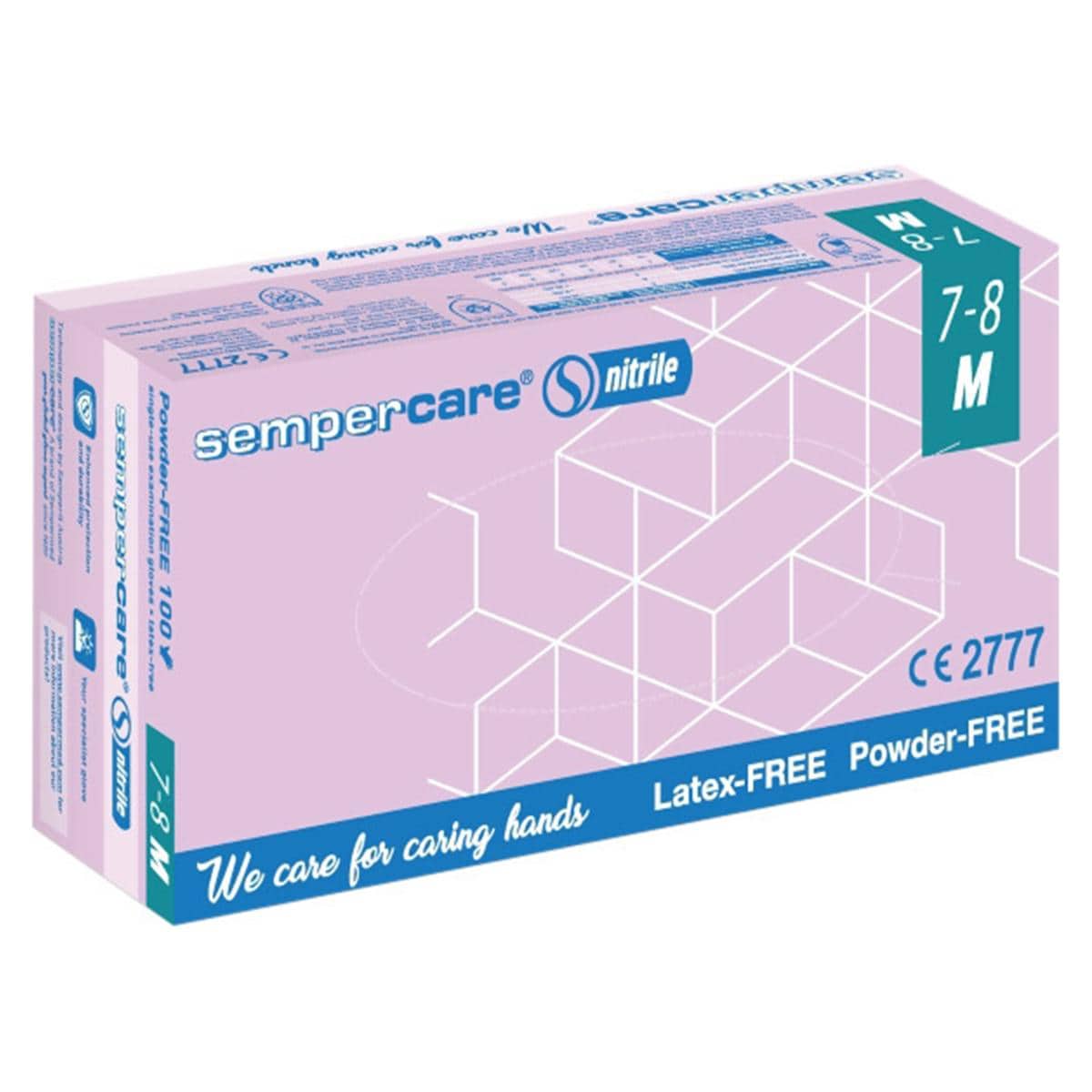 Sempercare gants nitriles - M, 100 pcs