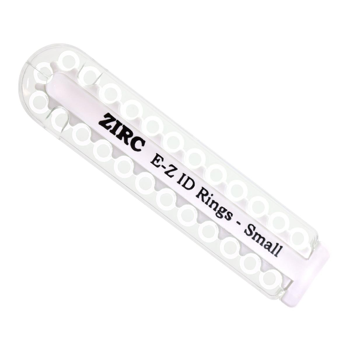 E-Z ID anneaux de marquage Small � 3 mm - distributeur - blanc 70Z100A