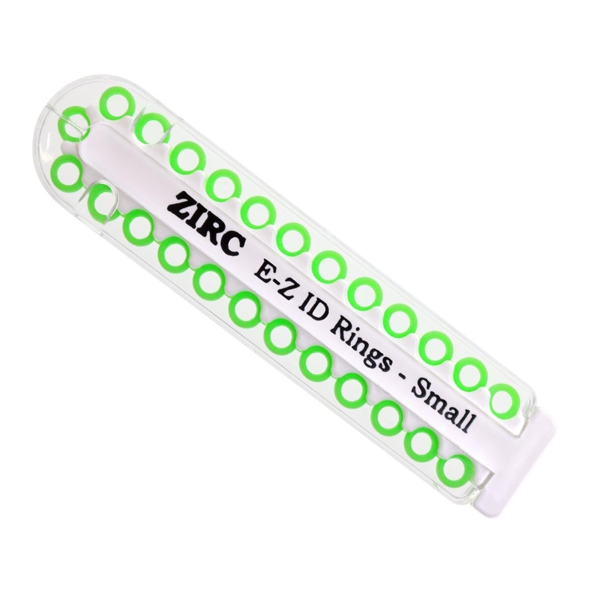 E-Z ID anneaux de marquage Small � 3 mm - distributeur - n�on vert 70Z100P