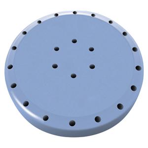 Borenblok magnetisch - 24 gaten, blauw