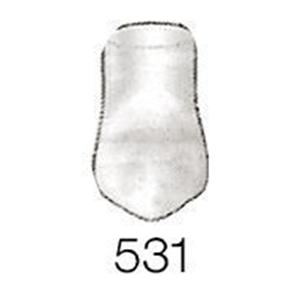 Couronne provisoire pour enfants - recharge - Canines, 531, 5 pcs