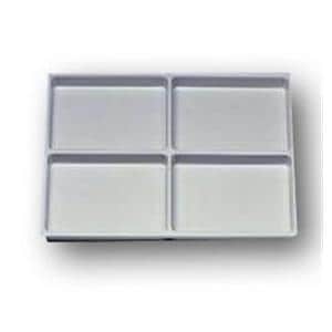 Plateaux en plastique mod�le plat - n� 1212