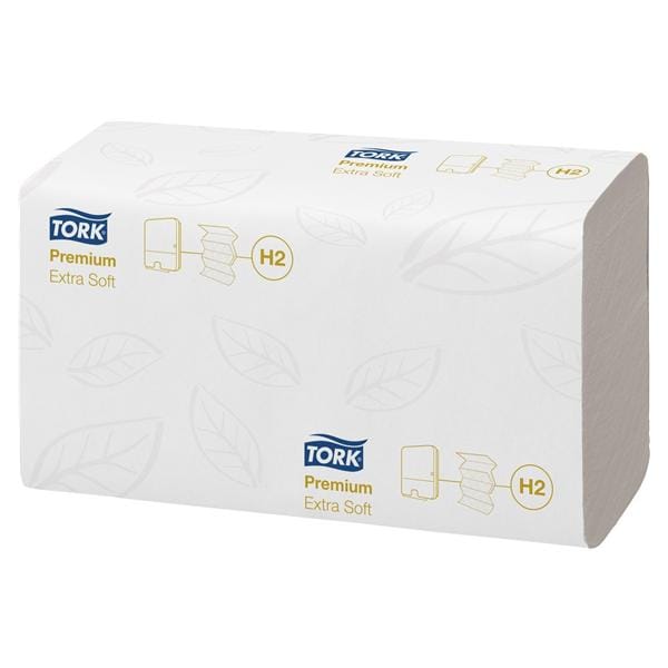 Tork essuie-mains plies - extra-doux, pli�s inter, H2, 2 plis, 21 x 34 cm, par bo�te, 21x 100 pcs - 100297