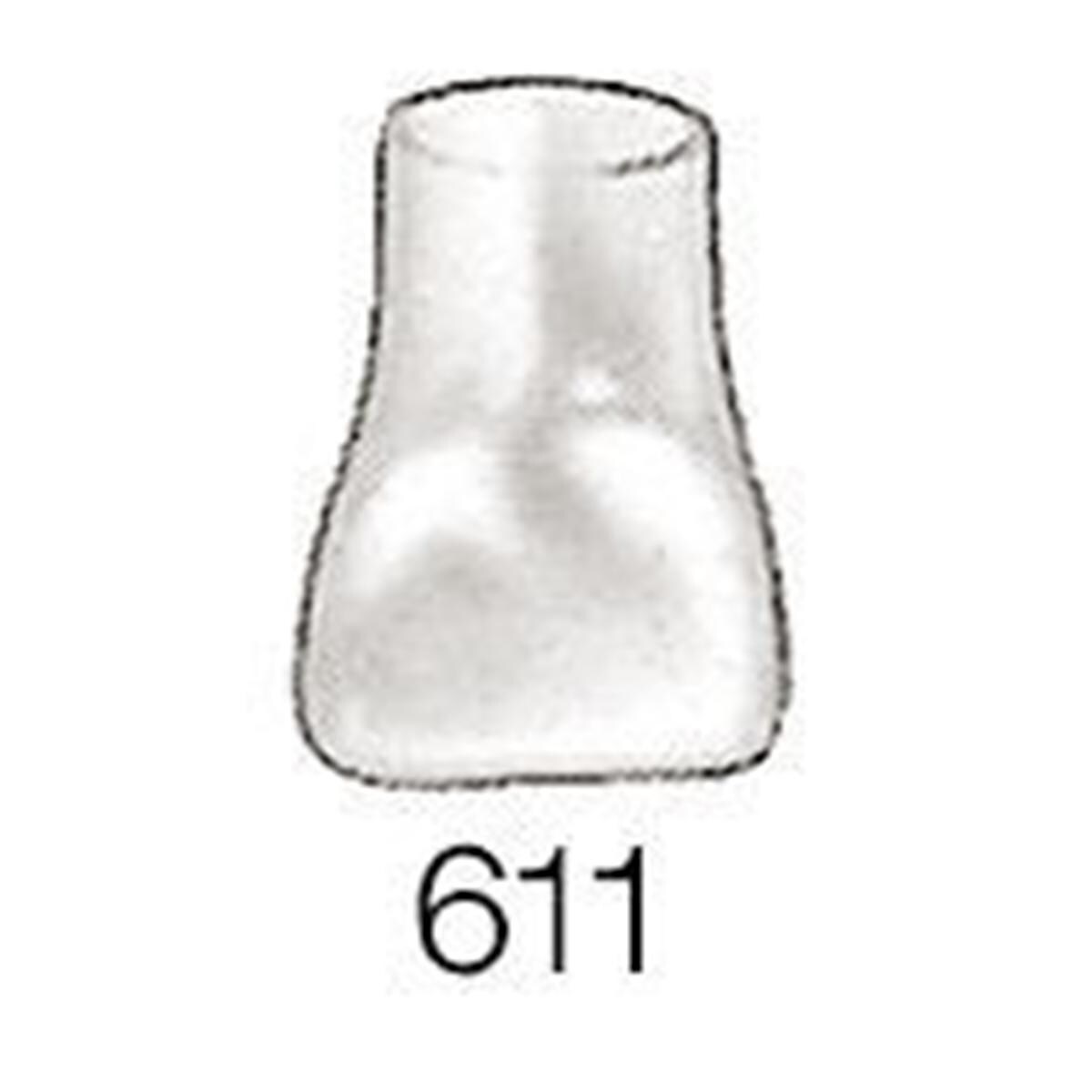 Couronne provisoire pour enfants - recharge - Incisives centrales, 611, 5 pcs