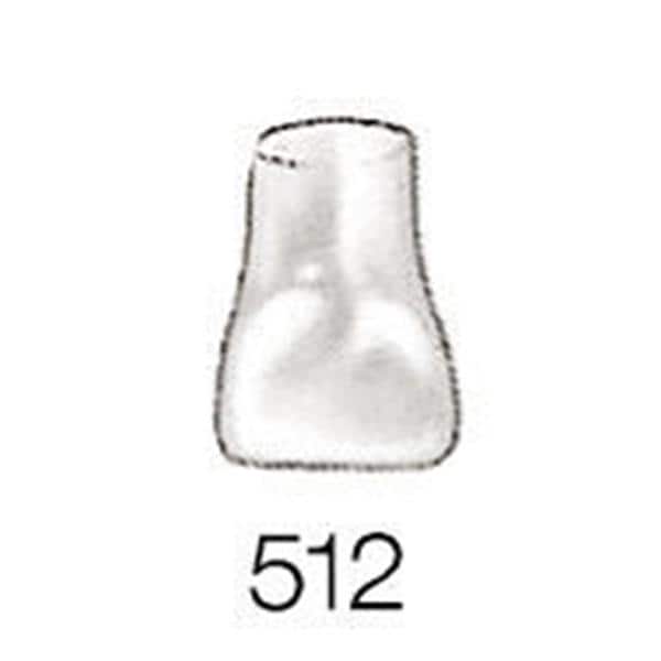 Couronne provisoire pour enfants - recharge - Incisives centrales, 512, 5 pcs